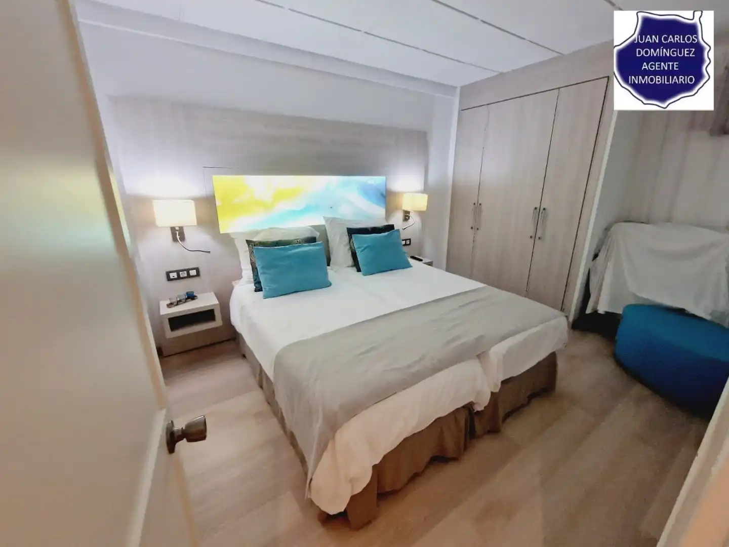 Habitación de Apartamento de alquiler en Mogán con Aire acondicionado, Terraza y Amueblado