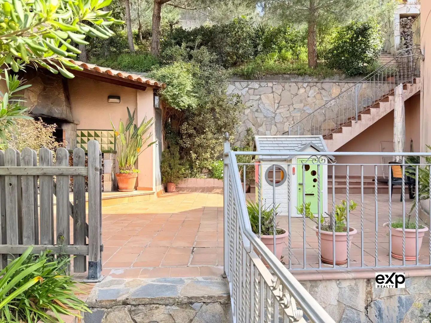 Jardín de Casa o chalet en venta en Mataró con Calefacción, Jardín privado y Terraza
