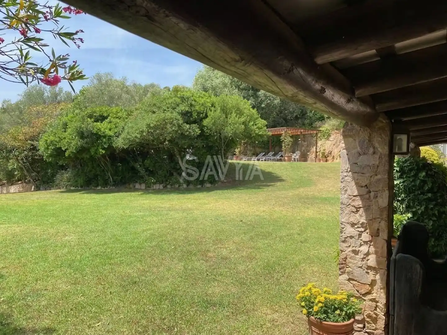 Jardí de Casa o xalet de lloguer en Palafrugell amb Calefacció, Traster i Piscina