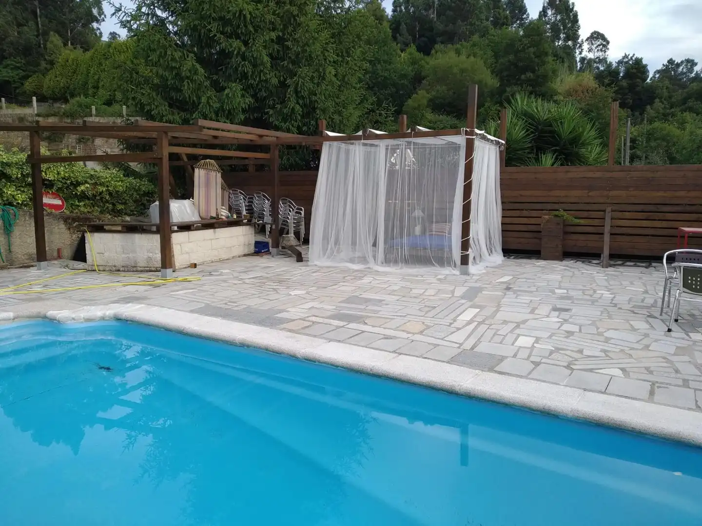 Piscina de Casa o xalet en venda en Mos amb Calefacció, Jardí privat i Traster