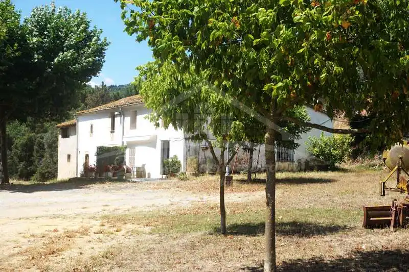 Vista exterior de Finca rústica en venda en Brunyola i Sant Martí Sapresa amb Calefacció, Jardí privat i Terrassa