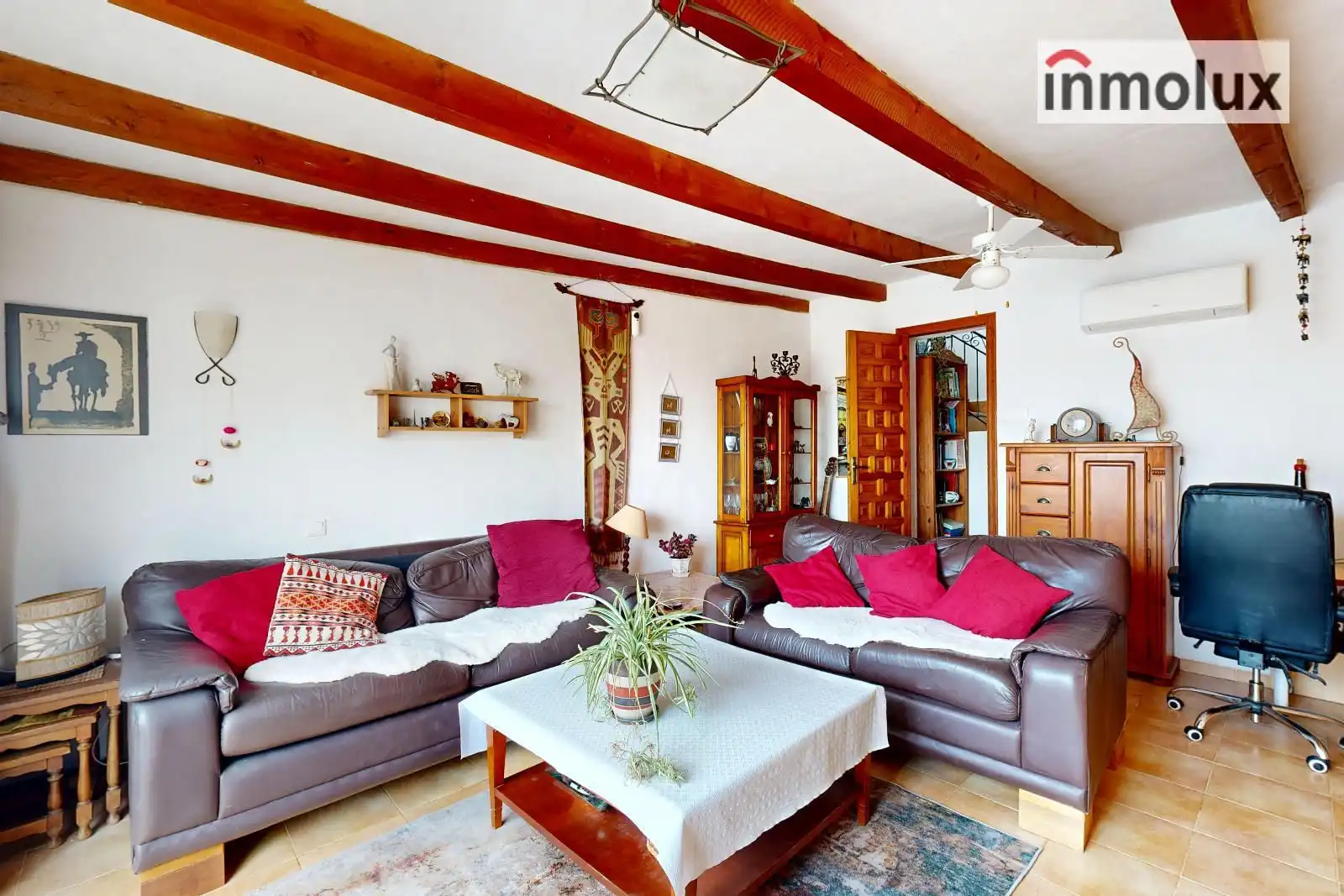 Sala de estar de Casa o chalet en venta en Alicante / Alacant con Aire acondicionado, Calefacción y Terraza