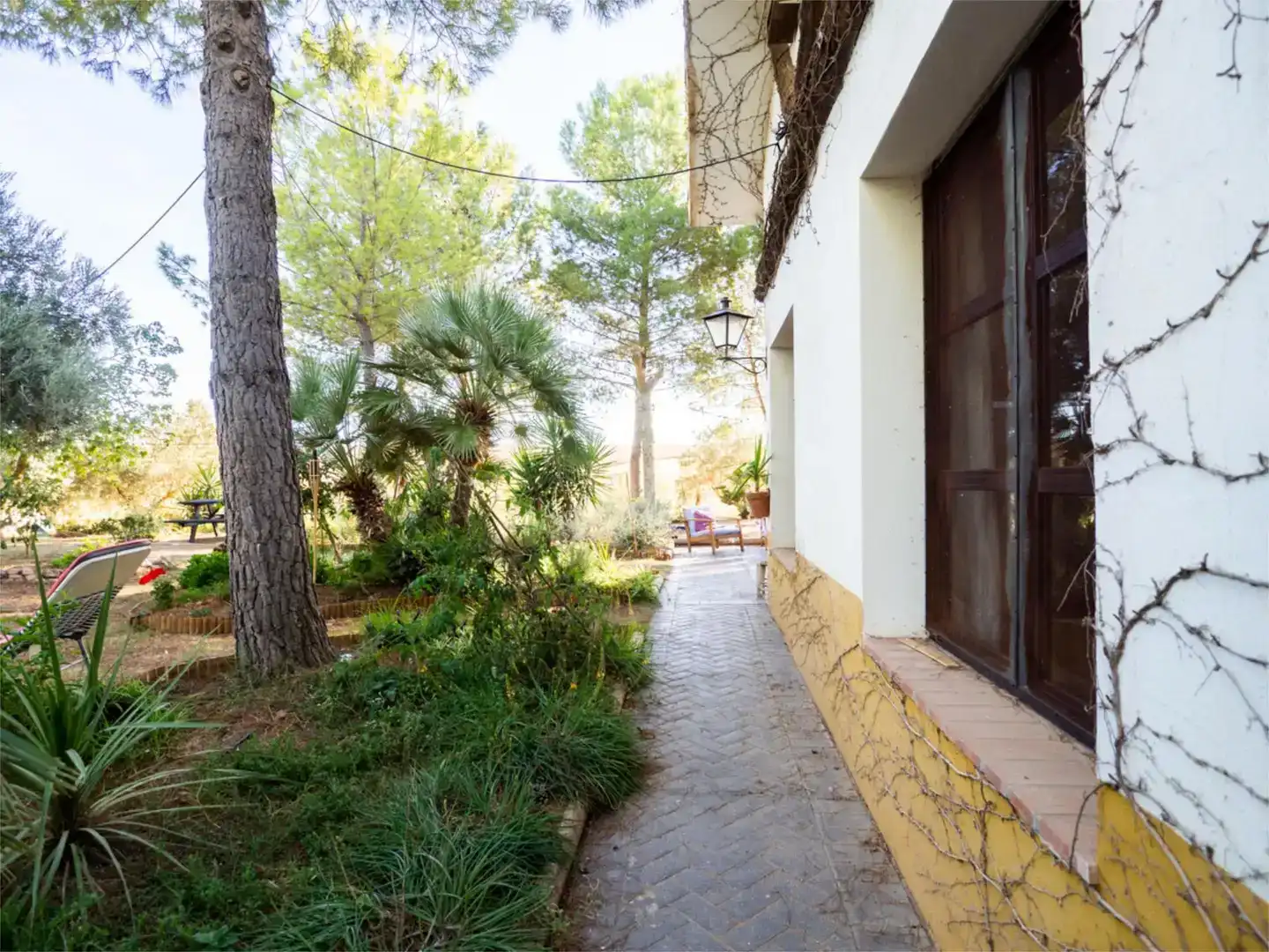 Jardí de Finca rústica en venda en Alhama de Granada amb Aire condicionat i Piscina