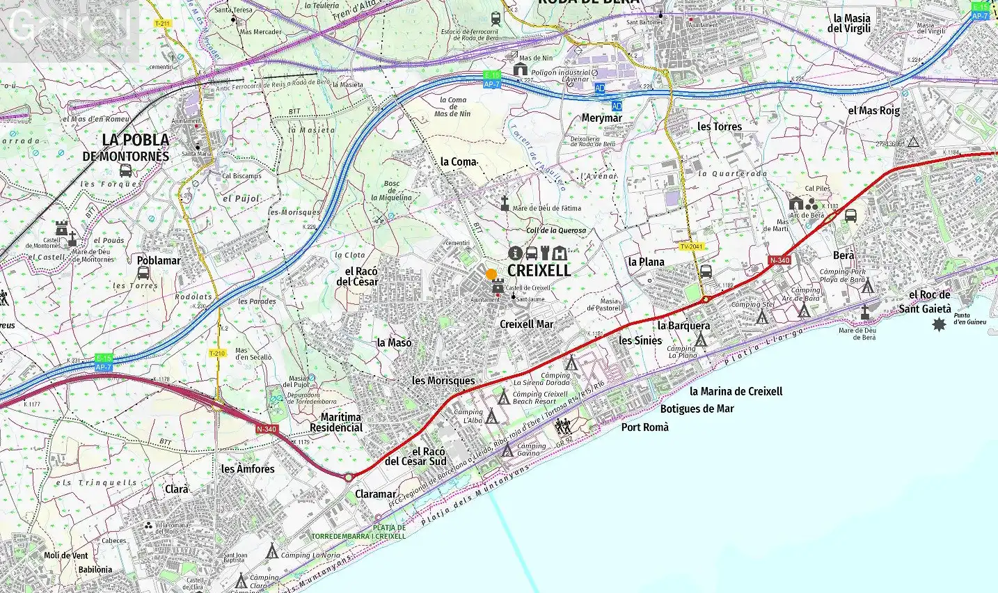 Residential land for sale in Creixell, imagen 8