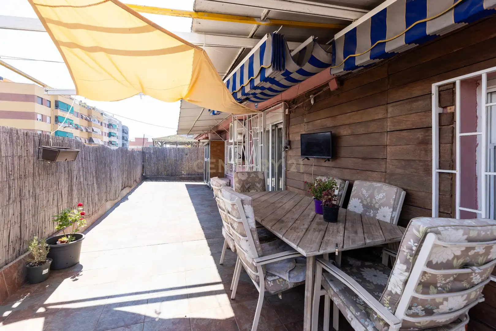 Terrasse von Wohnungen zum Verkauf in Mollet del Vallès mit Klimaanlage