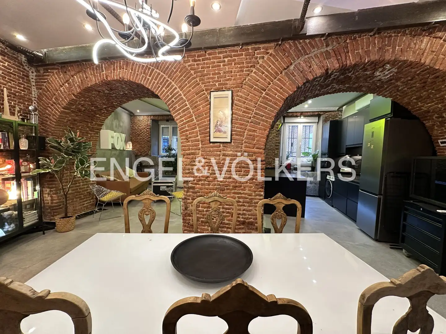 Dining room of Flat for rent in Madrid  with Heating