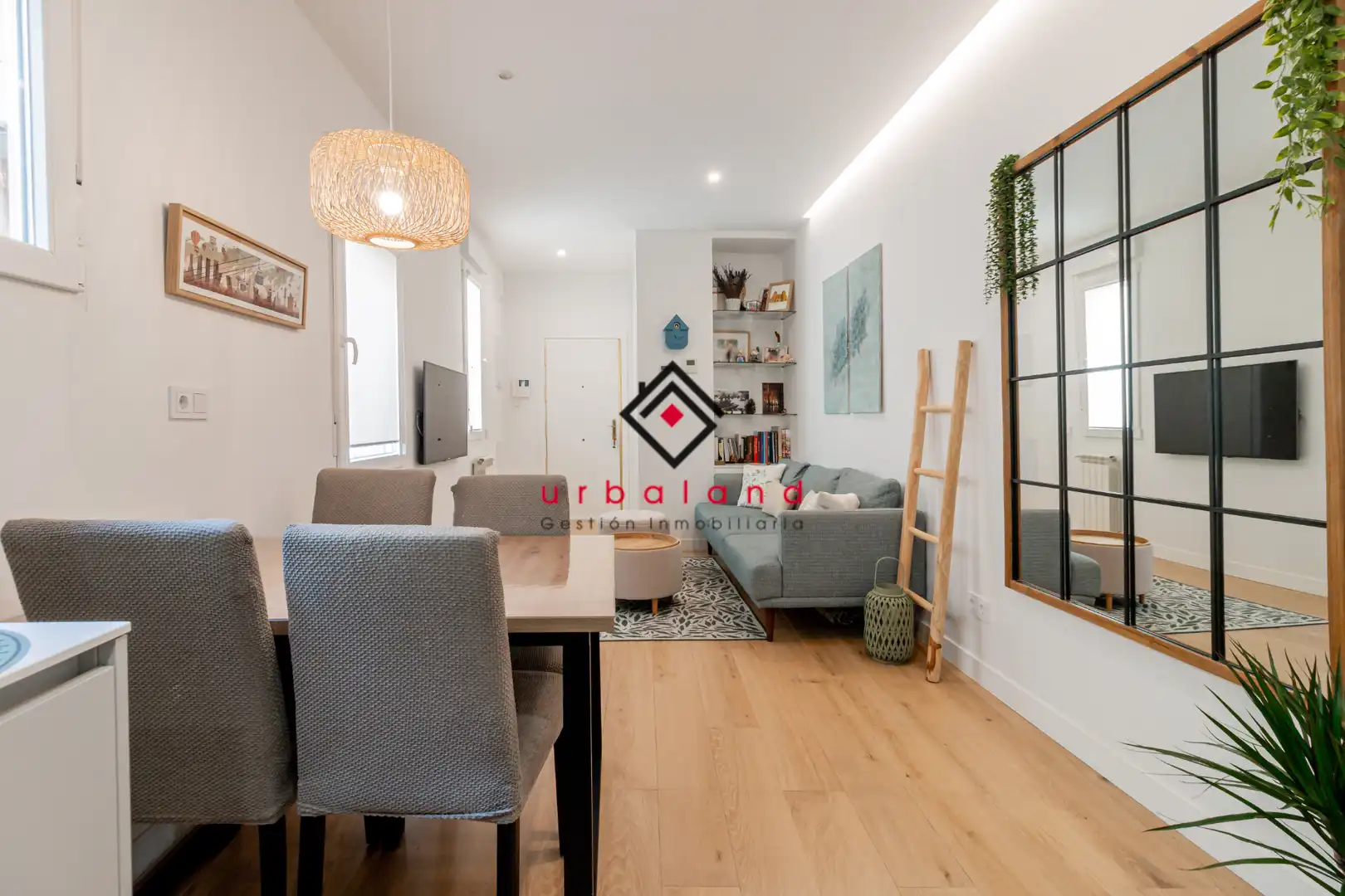 Sala de estar de Piso en venta en Madrid con Aire acondicionado, Calefacción y Parquet