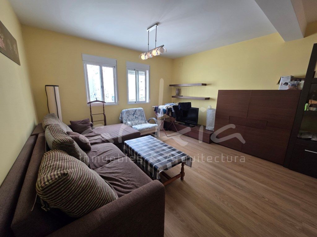 Living room of Flat for sale in  Valencia Capital