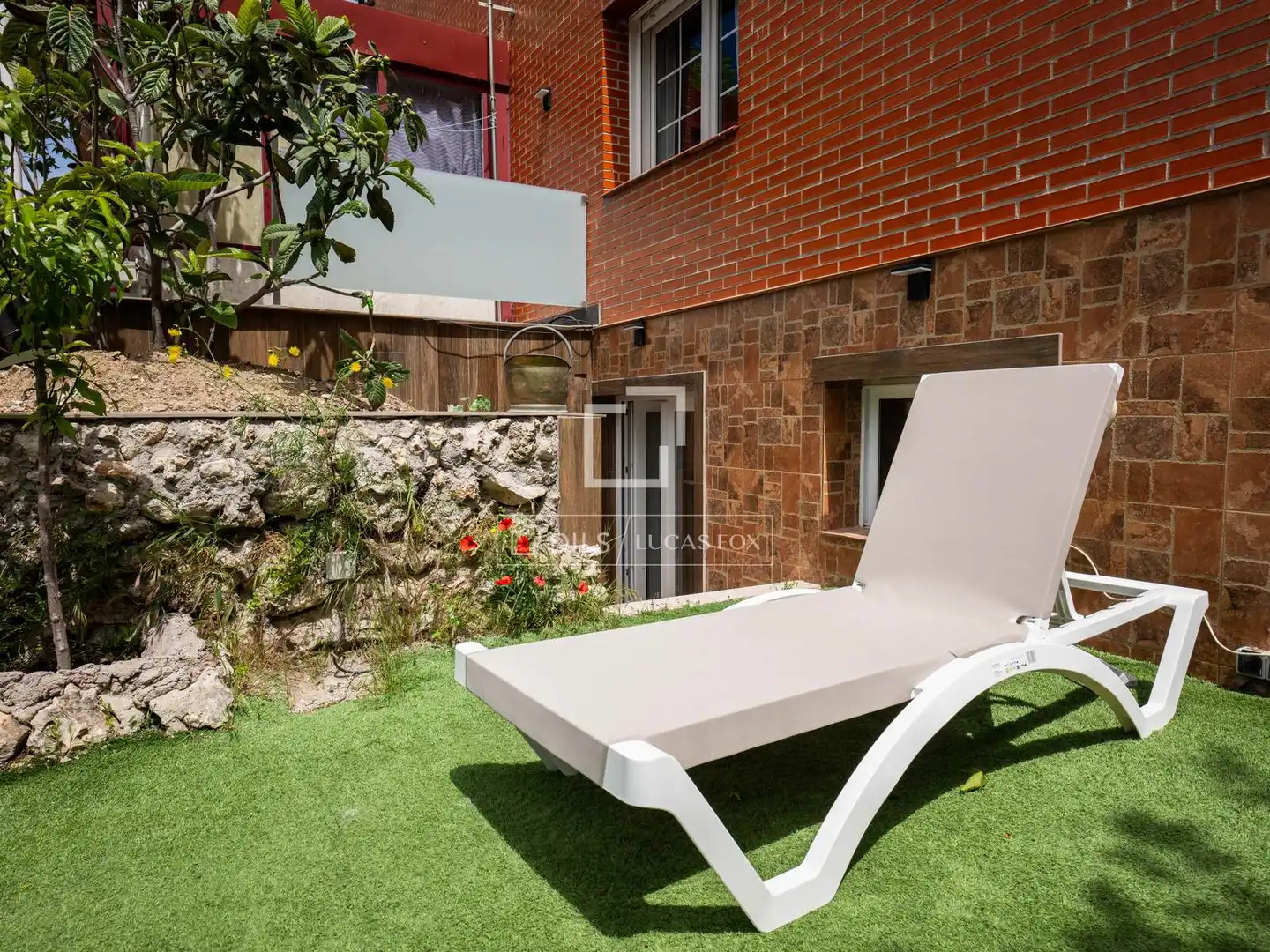 Terraza de Piso de alquiler en Torrelodones con Calefacción, Jardín privado y Piscina