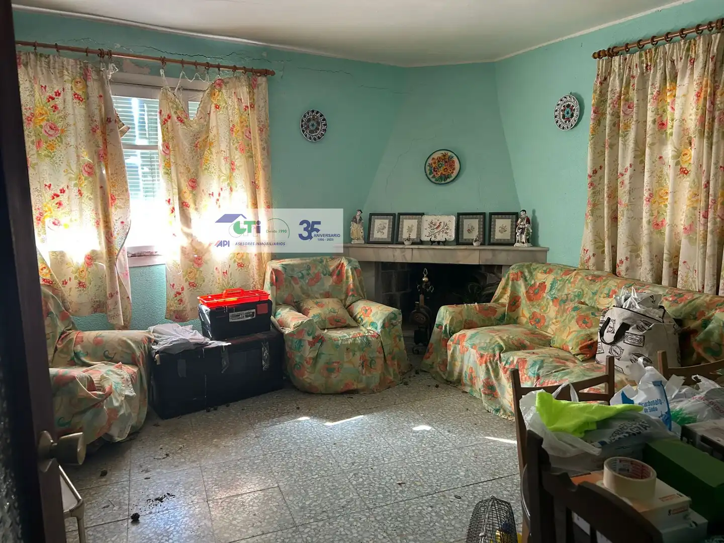 Sala d'estar de Pis en venda en Sástago