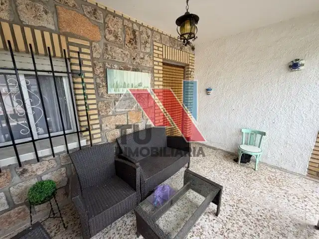 Terrassa de Casa o xalet en venda en Villamiel de Toledo amb Aire condicionat, Terrassa i Piscina