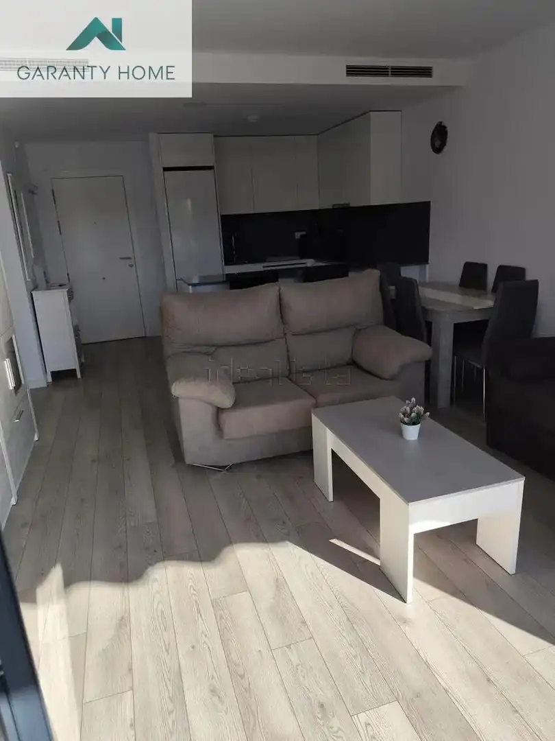 Sala de estar de Piso de alquiler en Vélez-Málaga con Aire acondicionado, Jardín privado y Terraza