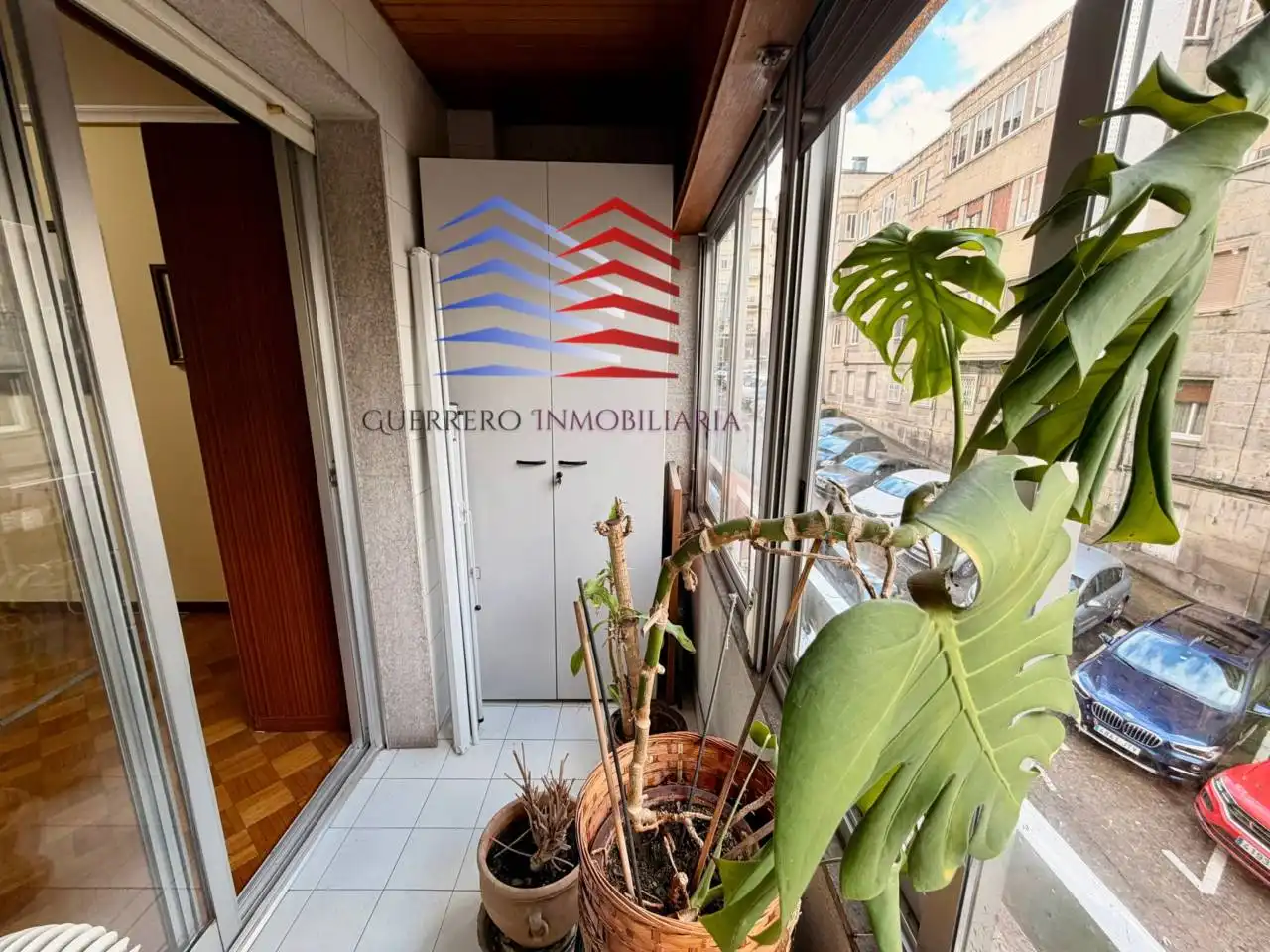 Vista exterior de Piso en venta en Ourense Capital  con Calefacción, Trastero y Balcón