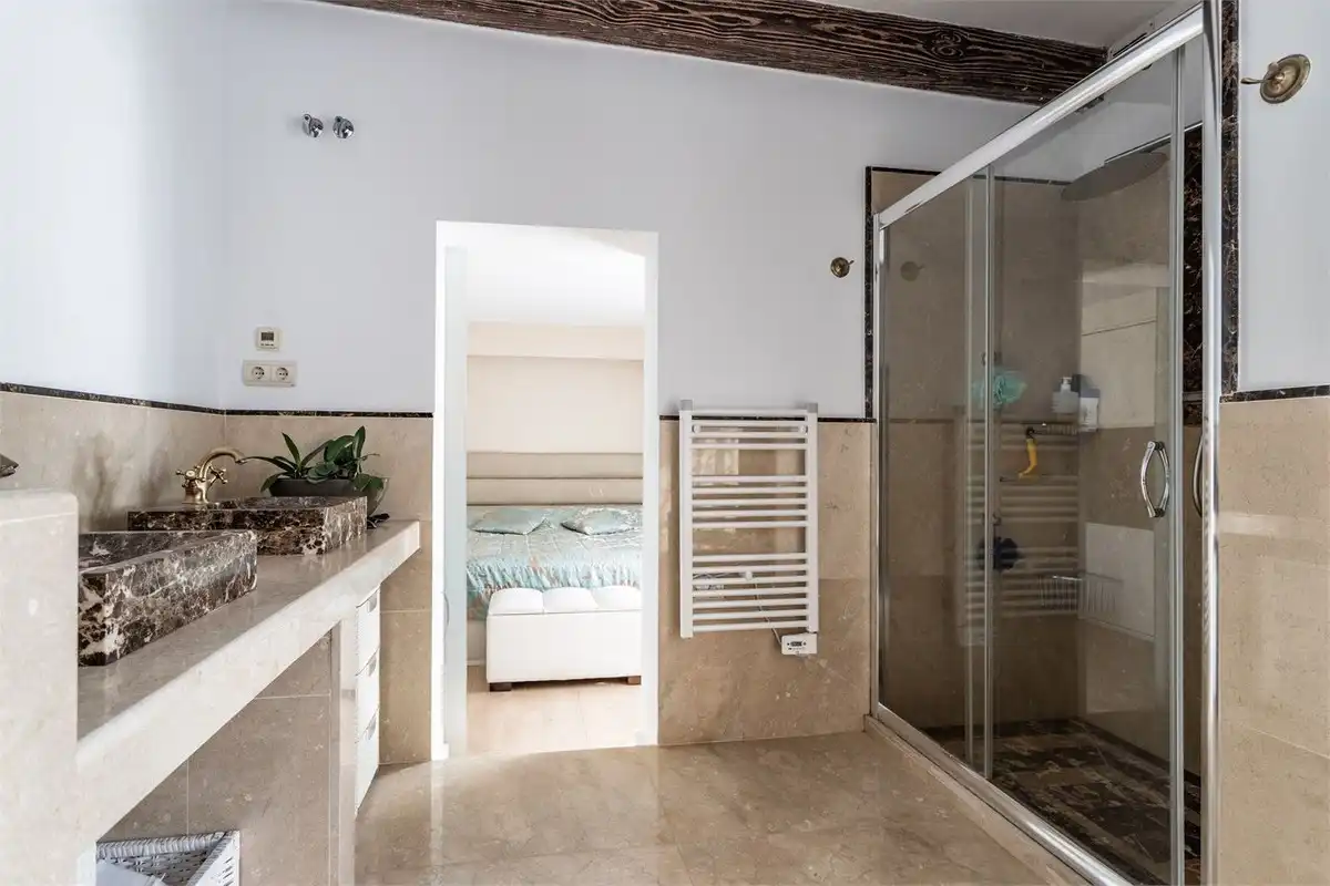 Baño de Casa adosada en venta en Benalmádena con Amueblado