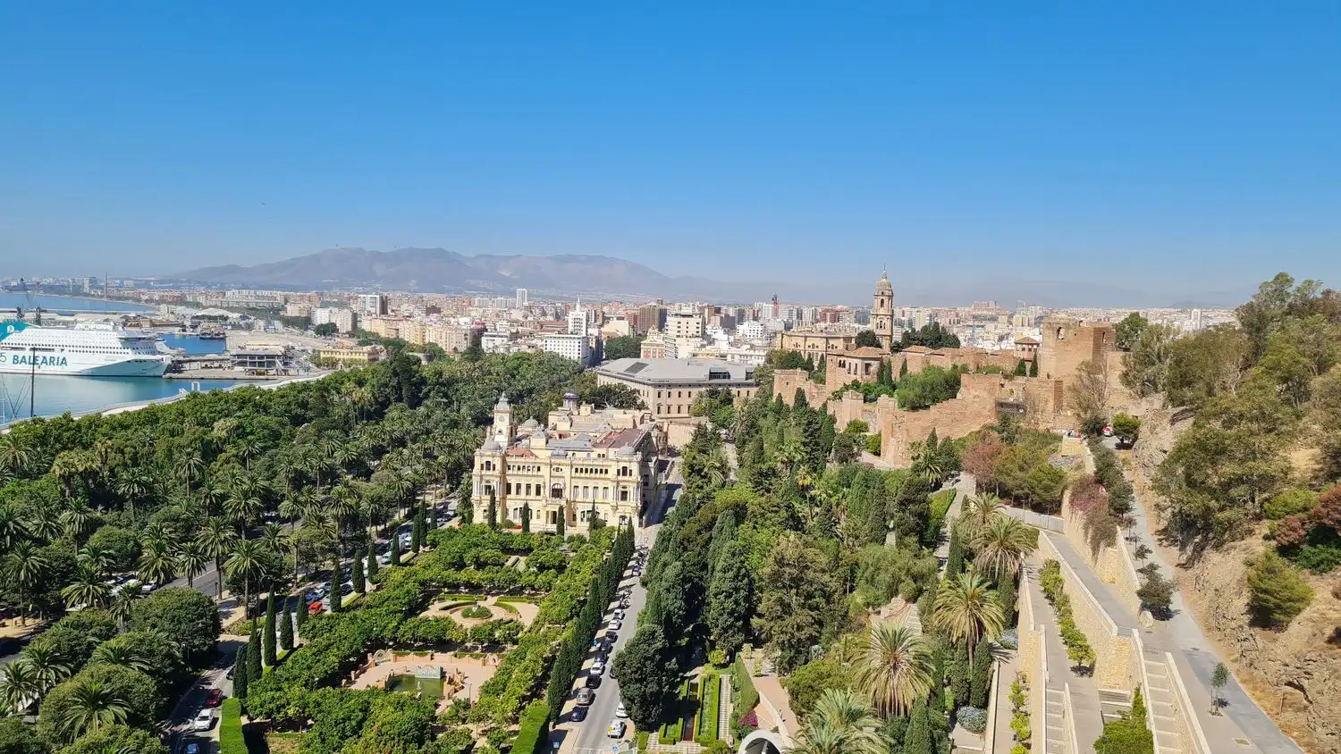 Vista exterior de Pis en venda en Málaga amb Terrassa
