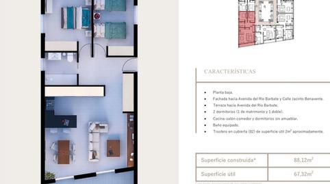 Foto 4 de Piso en venta en Avenida del Río Barbate, 26