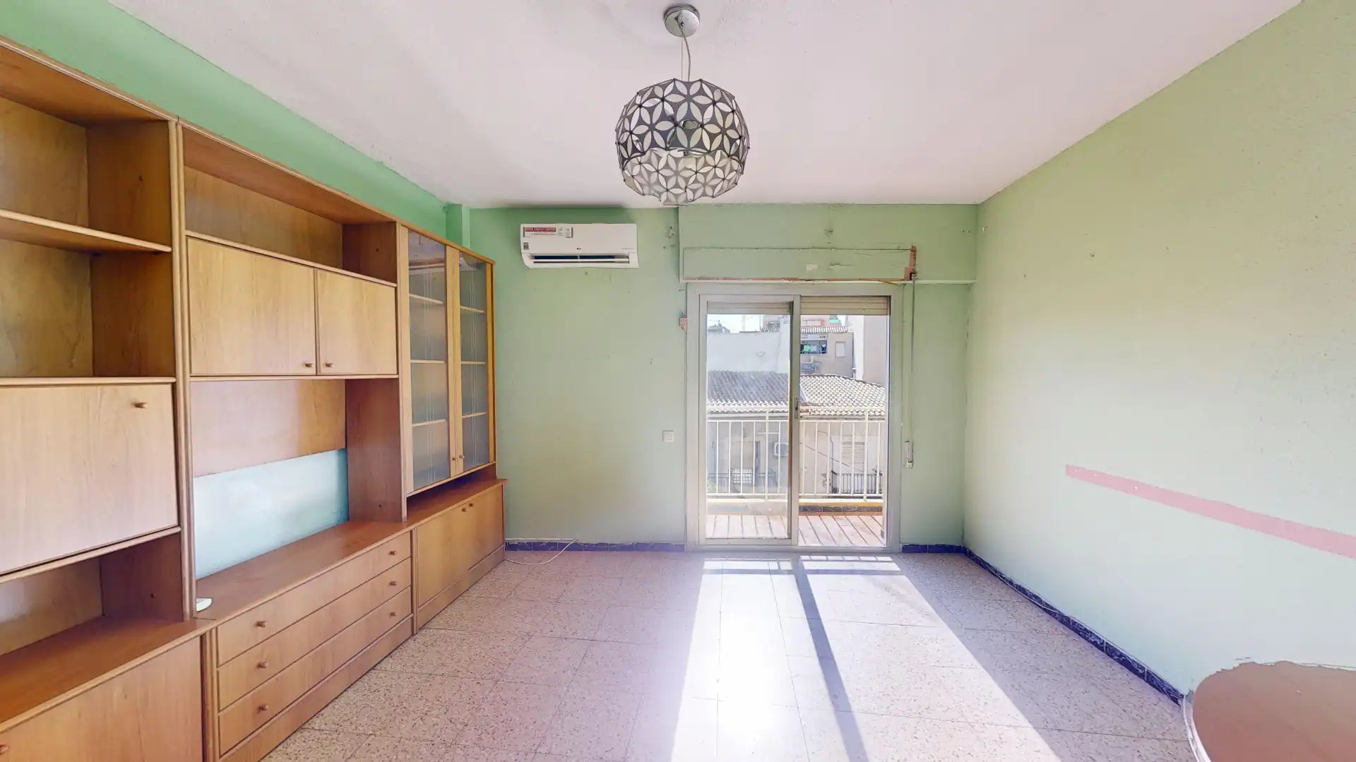 Living room of Flat for sale in Alicante / Alacant  with Air Conditioner and Balcony