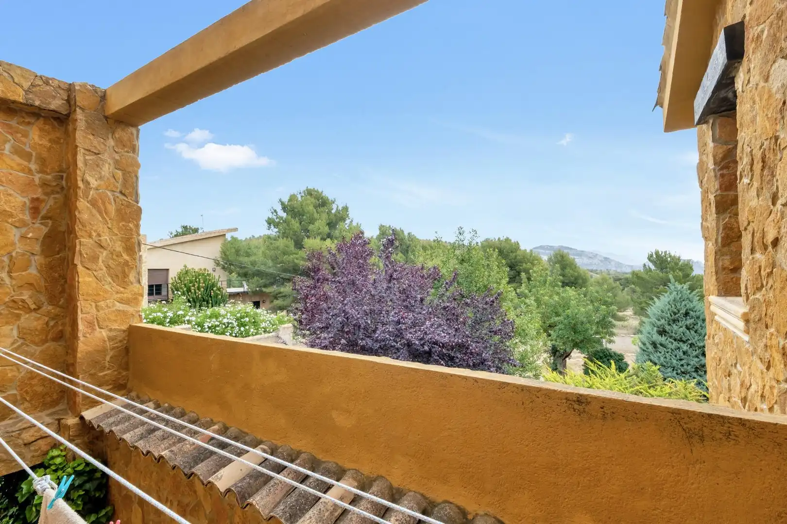 Terraza de Casa o chalet en venta en Tibi con Calefacción, Jardín privado y Terraza