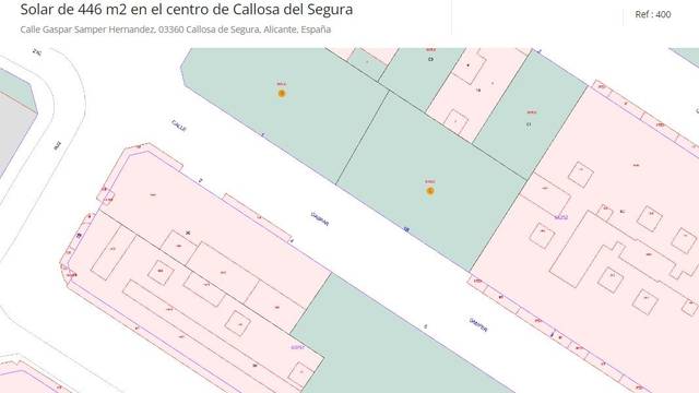 Terreno residencial en Venta en N/A en Callosa de Segura