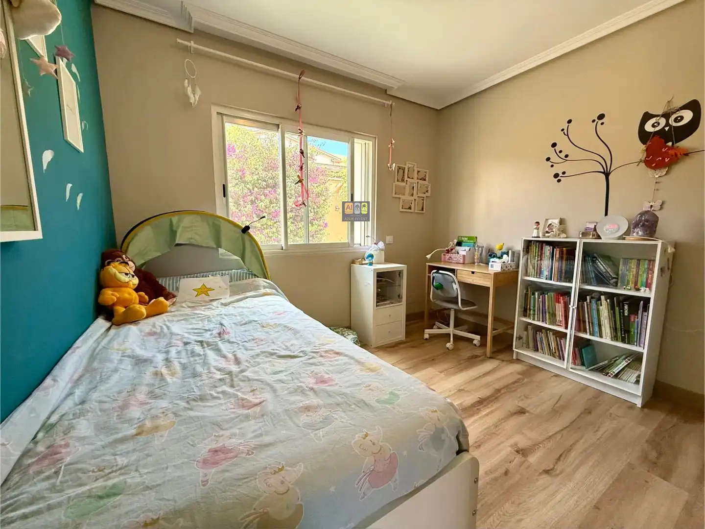 Bedroom of Houses for rent in Busot  with Air Conditioner, Private garden and Terrace