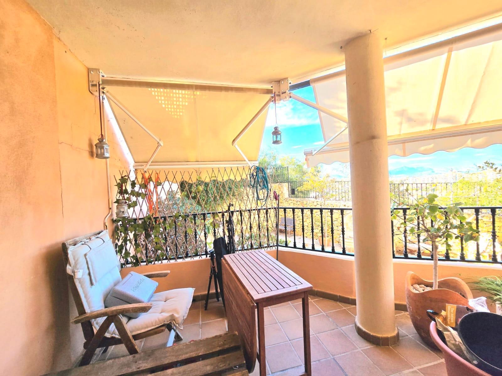 Balcony of House or chalet for sale in Alicante / Alacant  with Air Conditioner, Heating and Private garden