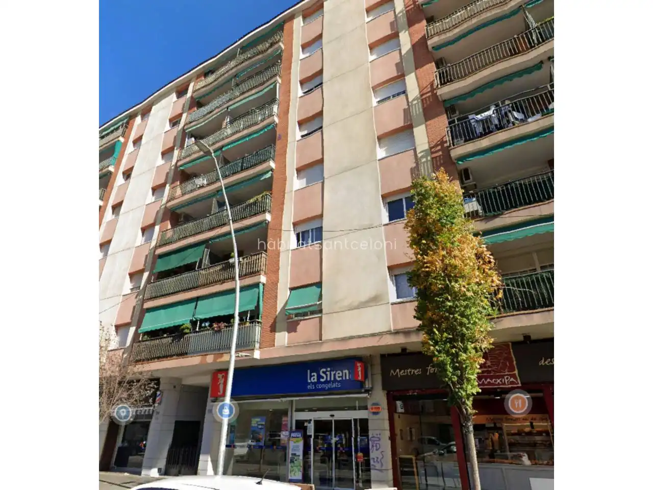 Vista exterior de Pis en venda en Granollers amb Balcó