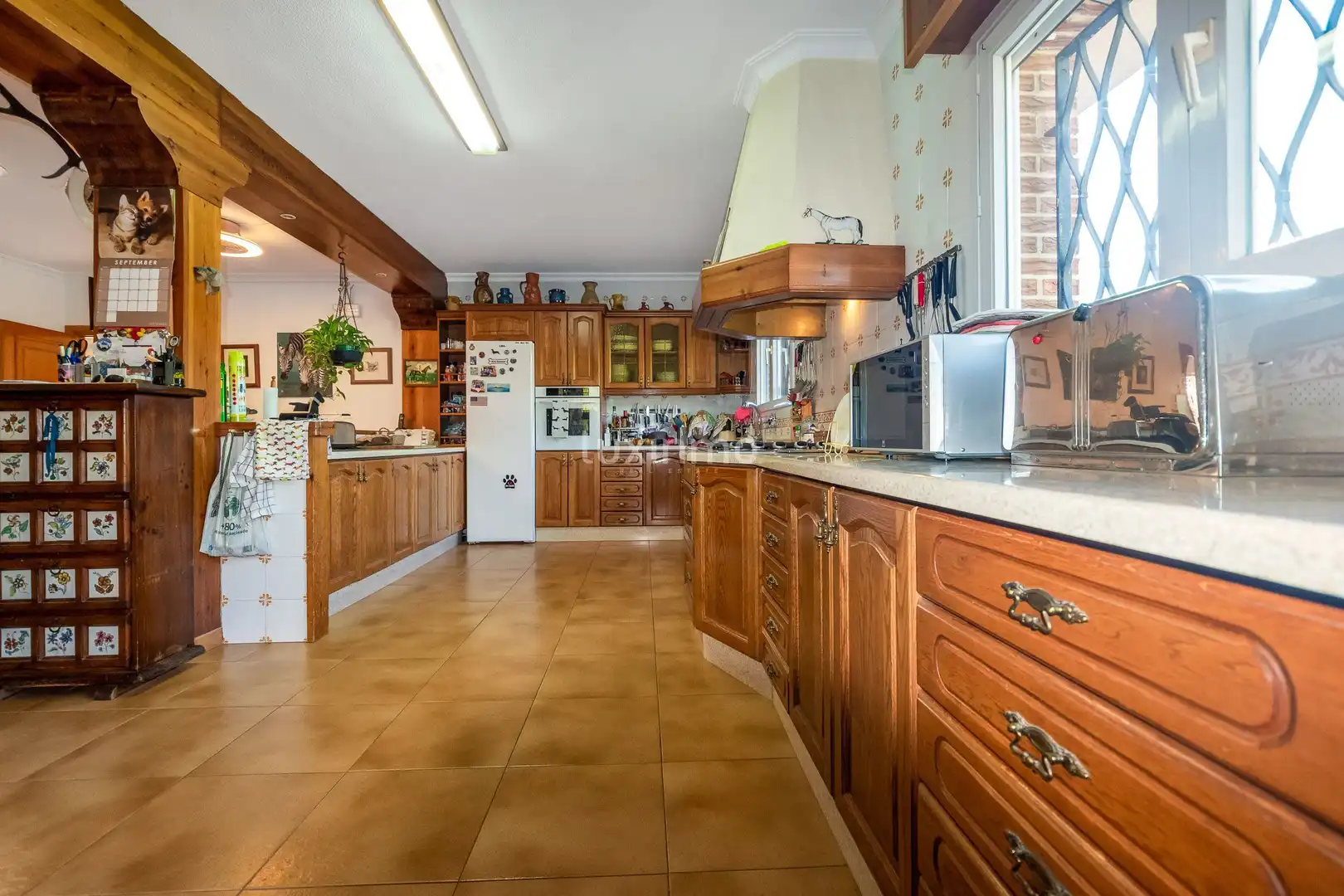 Cocina de Casa o chalet en venta en La Nucia con Aire acondicionado, Calefacción y Terraza