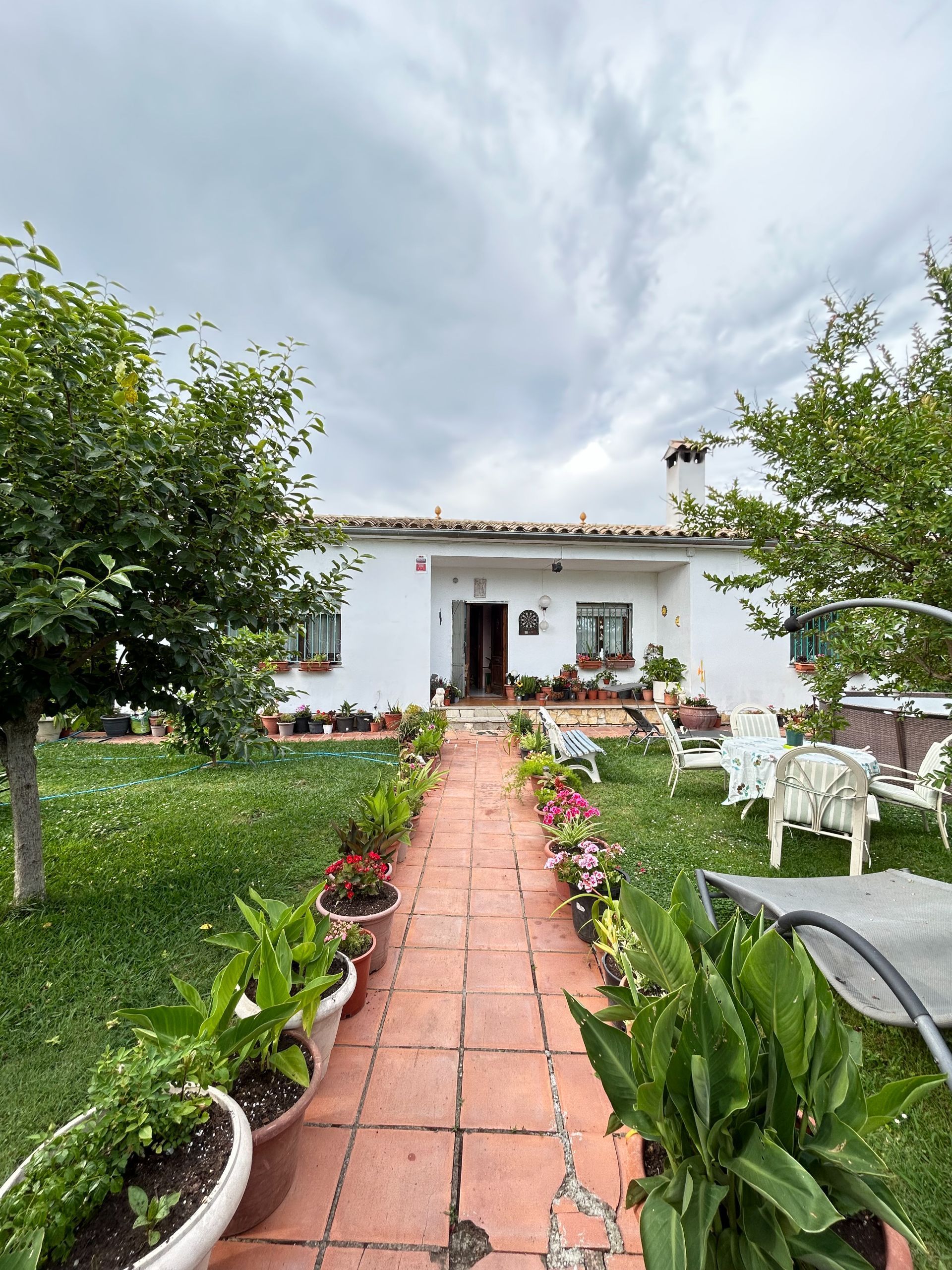 Jardín de Casa o chalet en venta en Vilobí d'Onyar con Aire acondicionado, Calefacción y Jardín privado