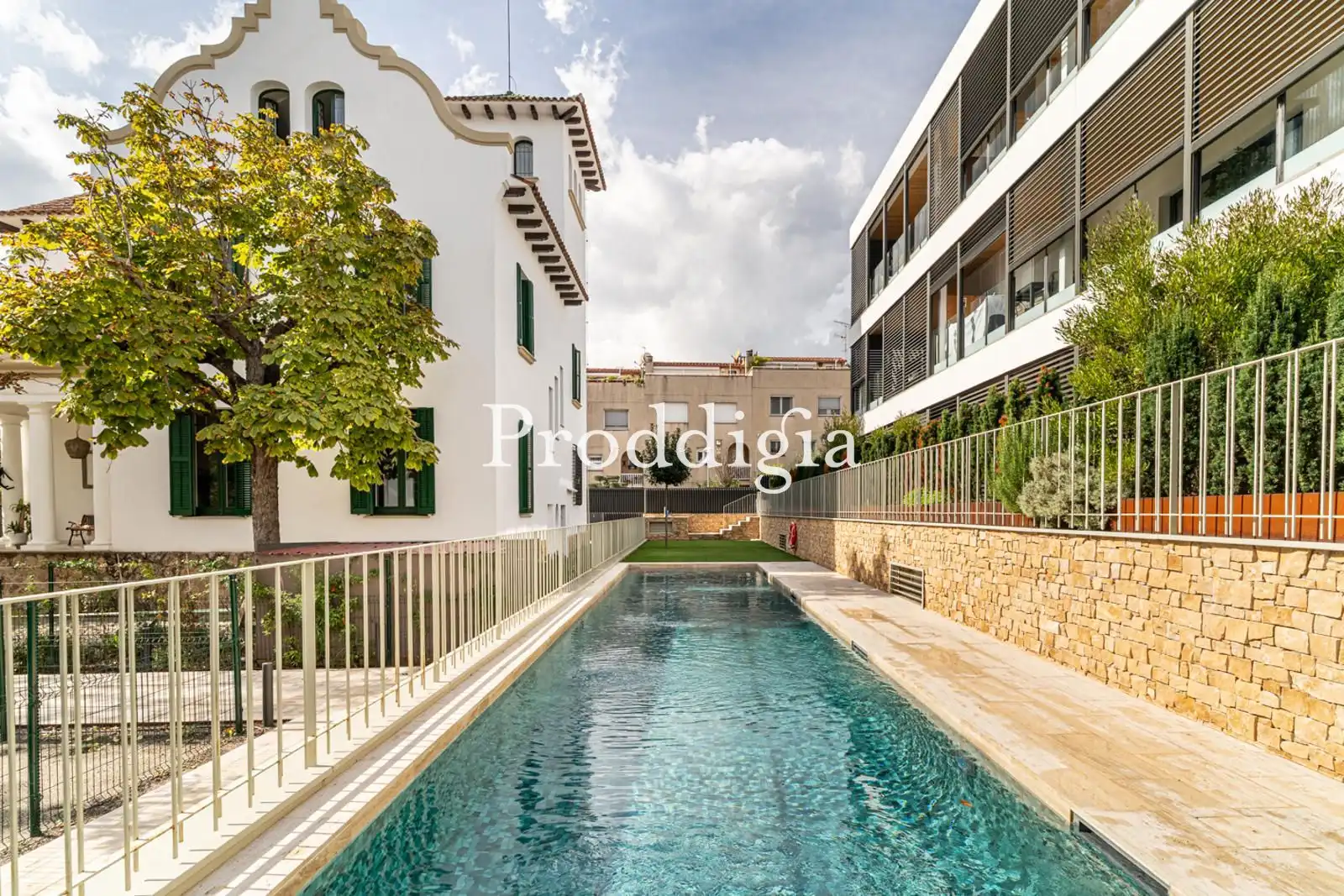 Swimming pool of Houses for rent in Sant Cugat del Vallès  with Air Conditioner, Heating and Swimming Pool