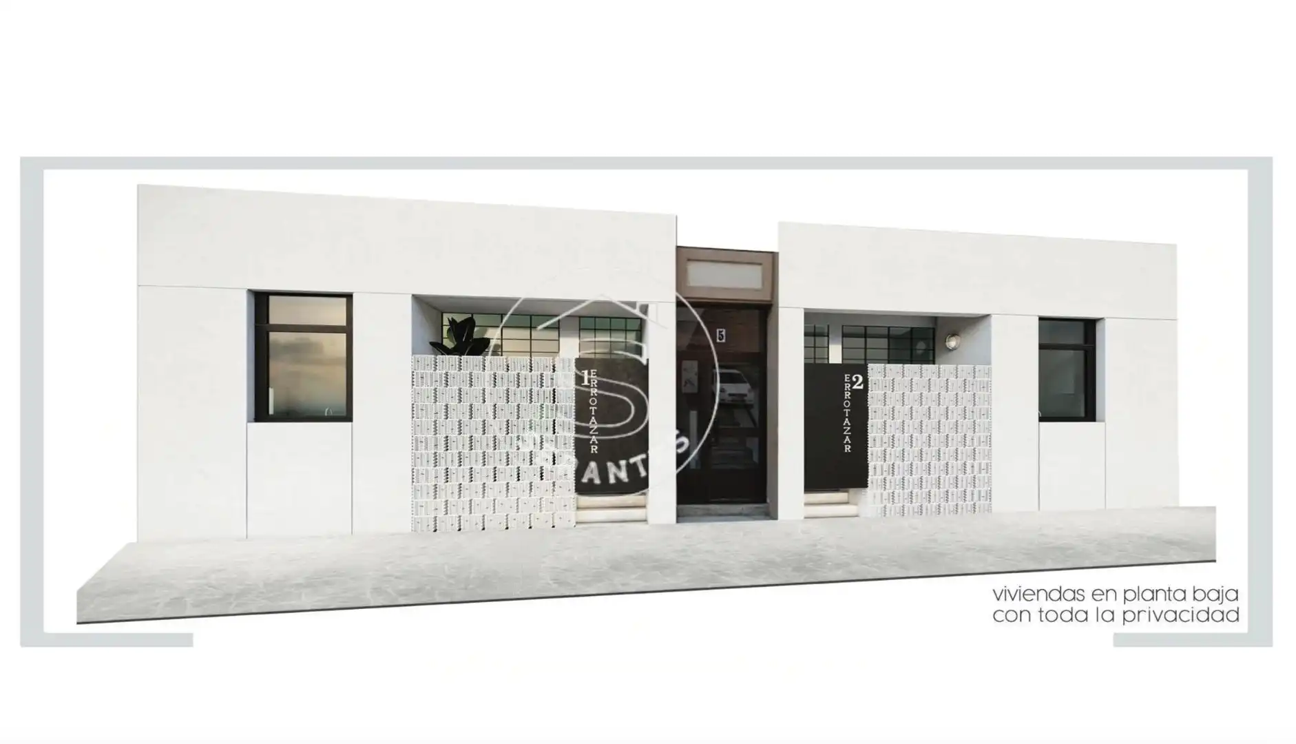 Vista exterior de Loft en venta en  Pamplona / Iruña con Terraza