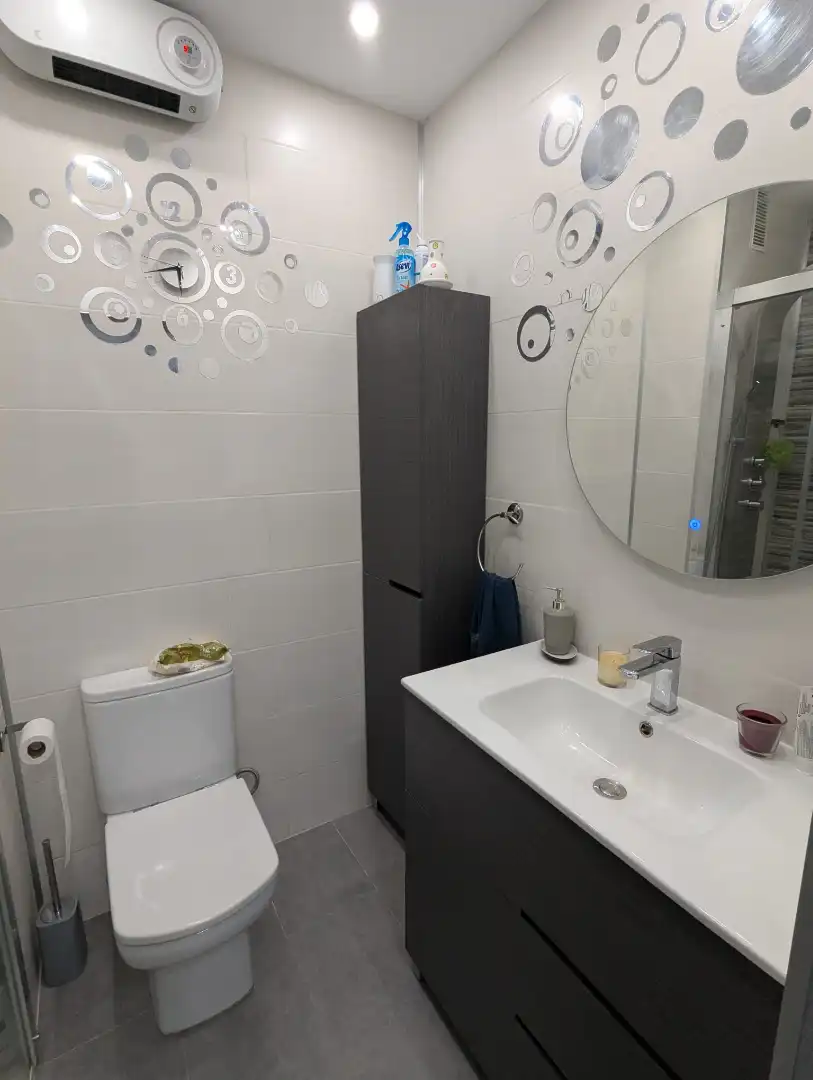 Bathroom of Flat for sale in Usansolo  with Heating, Storage room and Furnished