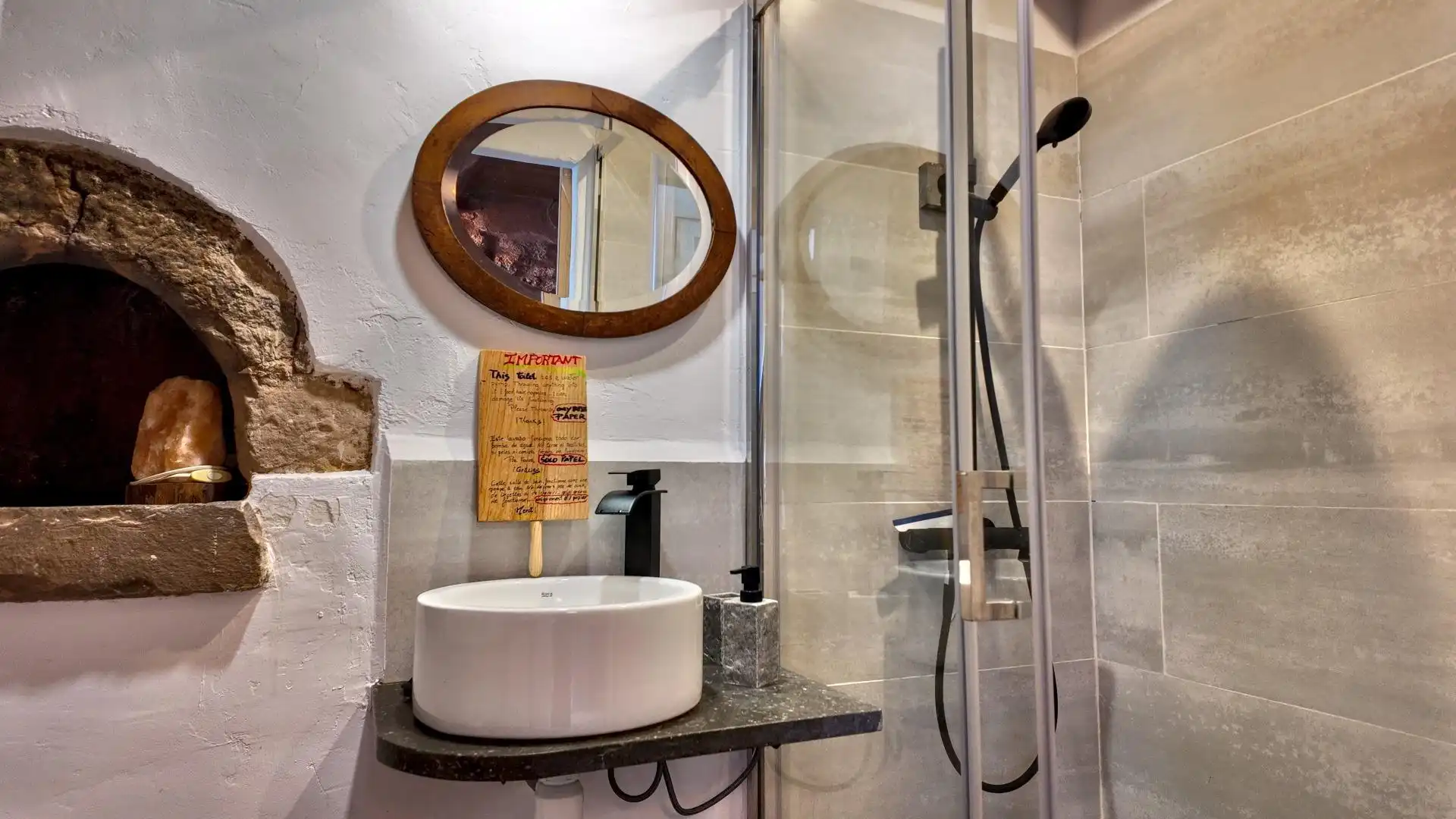 Baño de Casa o chalet en venta en Vacarisses con Calefacción, Terraza y Amueblado