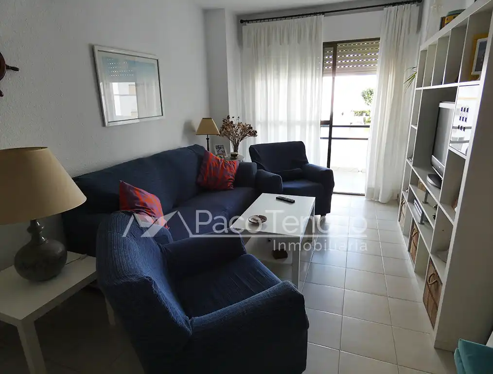 Sala d'estar de Apartament de lloguer en La Antilla amb Terrassa, Moblat i Forn