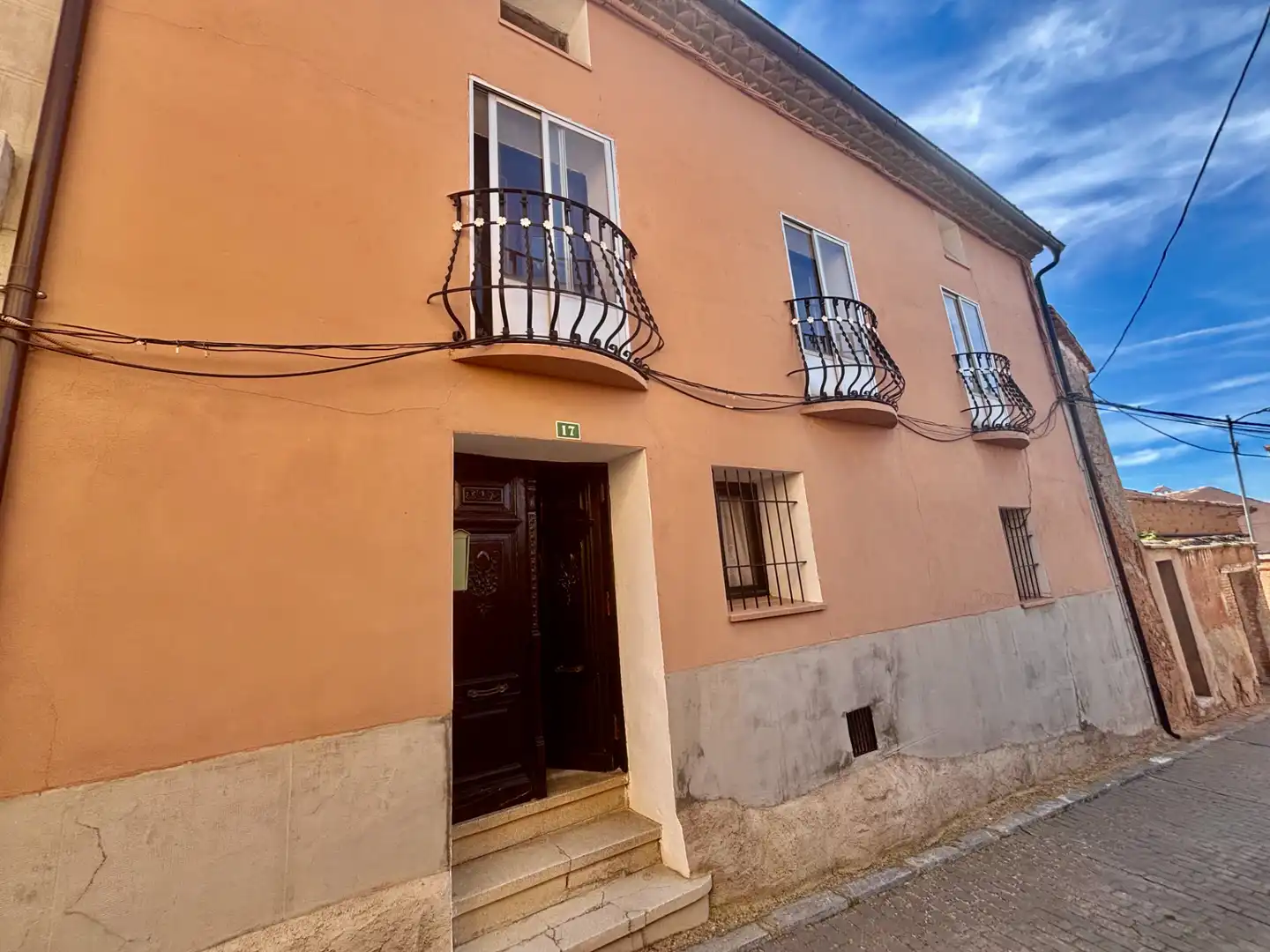 Vista exterior de Casa o chalet en venta en Cetina con Trastero, Amueblado y Balcón