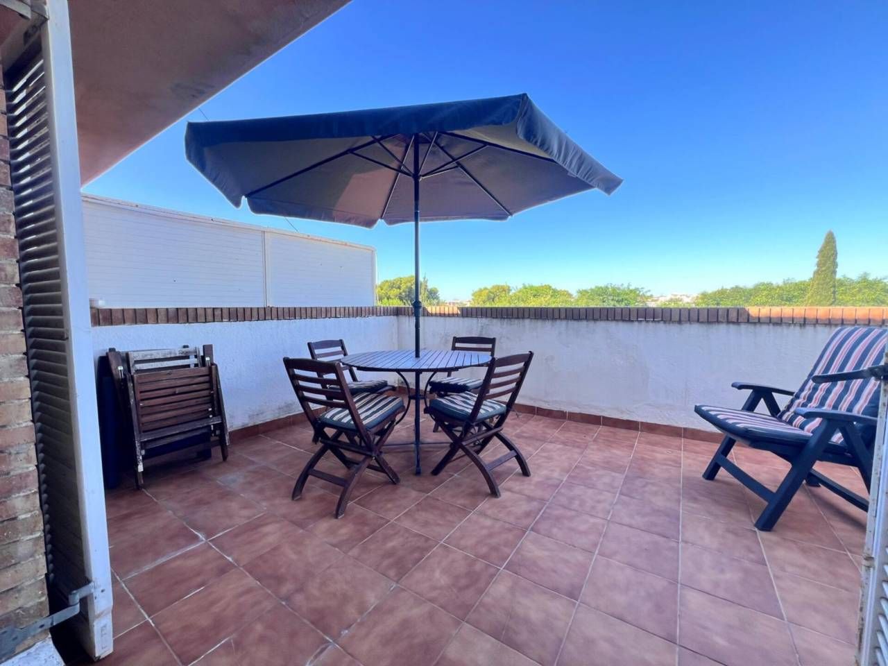 Terrace of Single-family semi-detached for sale in Cubelles  with Heating, Parquet flooring and Terrace