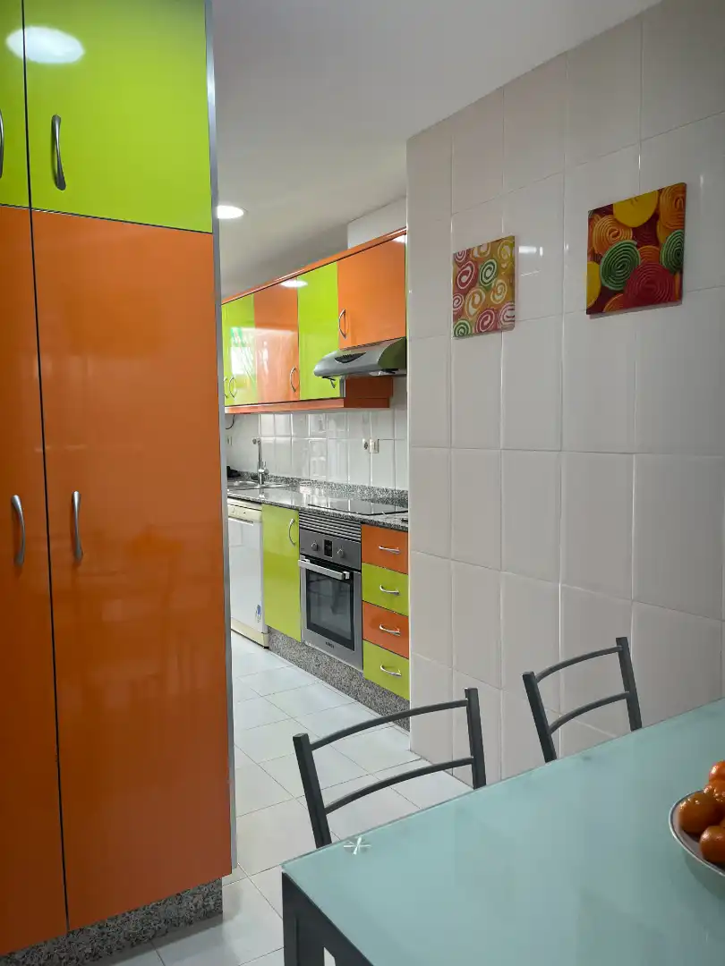 Kitchen of Flat for sale in Valencia  with Air Conditioner, Terrace and Storage room