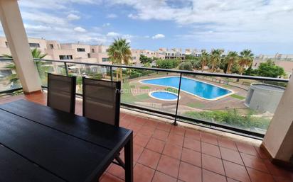 Terrace of Flat to rent in San Jorge / Sant Jordi  with Air Conditioner, Terrace and Swimming Pool