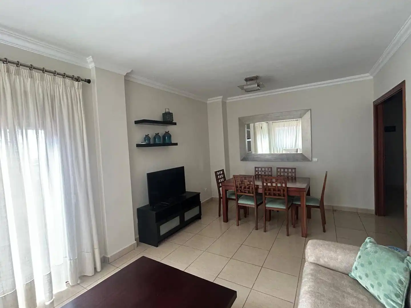 Esszimmer von Wohnung zur Miete in Las Palmas de Gran Canaria mit Privatgarten, Terrasse und Möbliert