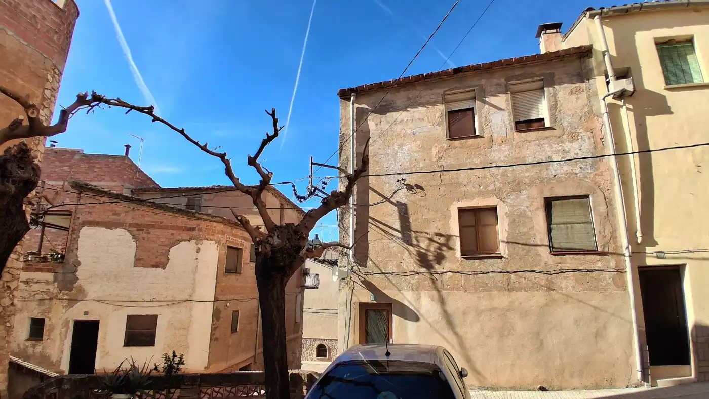 Vista exterior de Casa adosada en venta en Rasquera con Terraza