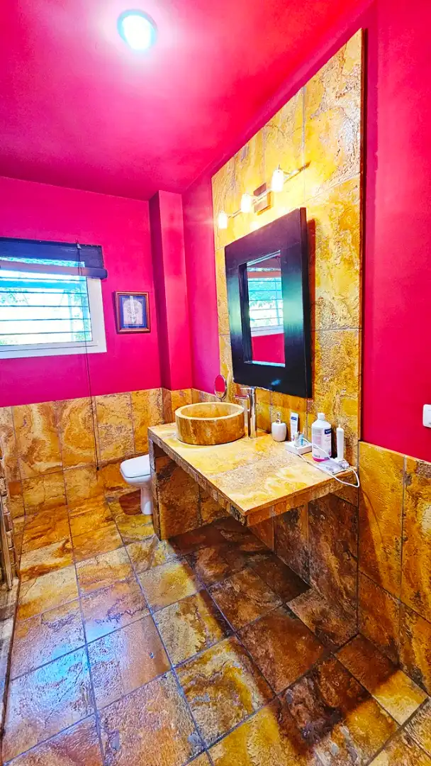 Bathroom of Houses for sale in El Madroño  with Air Conditioner and Private garden
