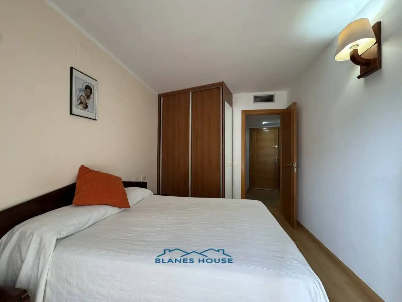 Bedroom of Flat for sale in Blanes  with Air Conditioner, Heating and Parquet flooring