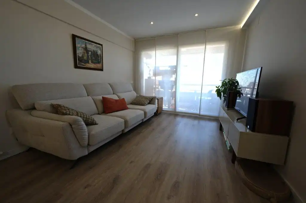 Sala d'estar de Pis en venda en Lleida amb Aire condicionat, Calefacció i Parquet