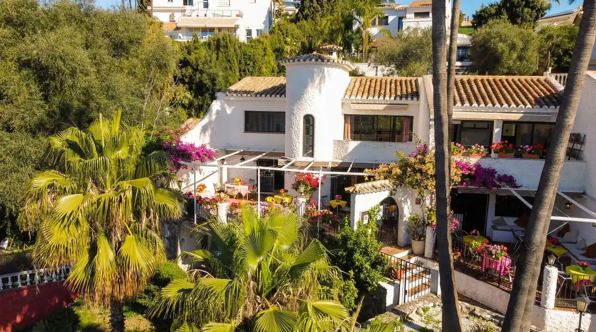 Exterior view of Commercial properties for sale in Mijas  with Air Conditioner and Terrace