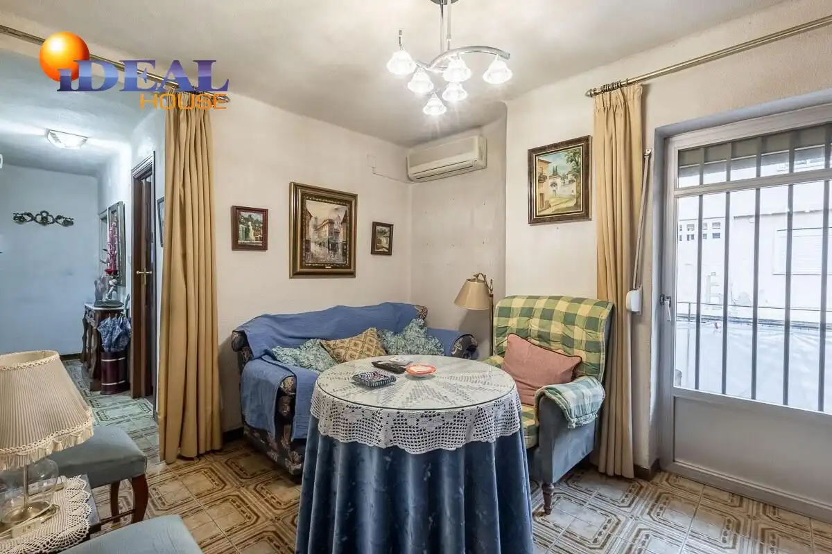 Sala de estar de Piso en venta en Granada con Terraza