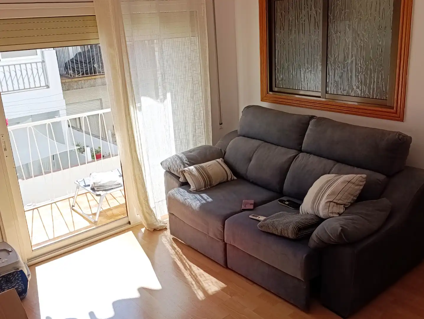 Living room of Flat for sale in Pineda de Mar  with Air Conditioner, Heating and Balcony
