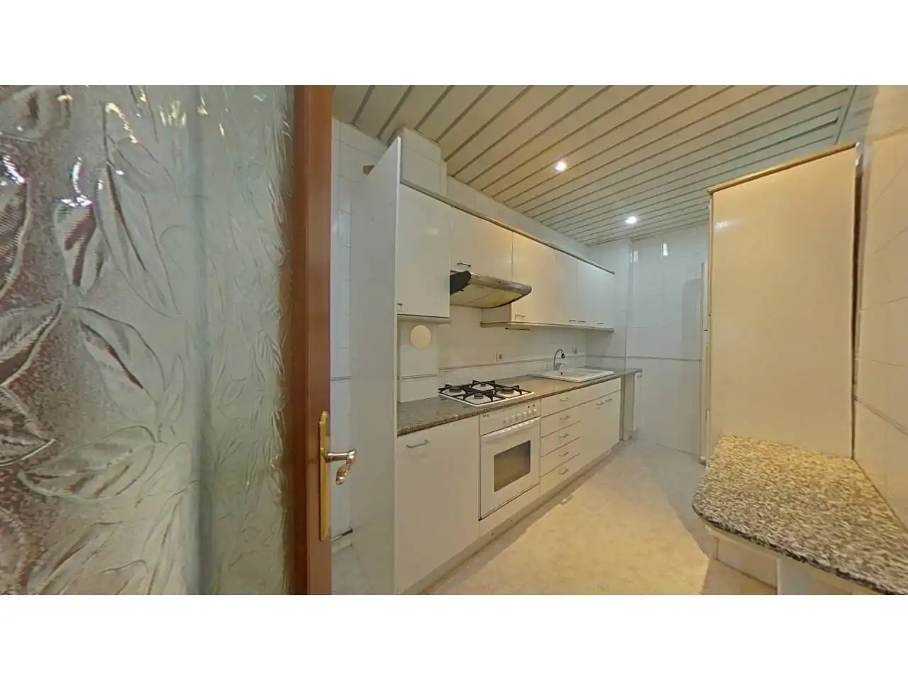 Kitchen of Flat for sale in Terrassa  with Heating