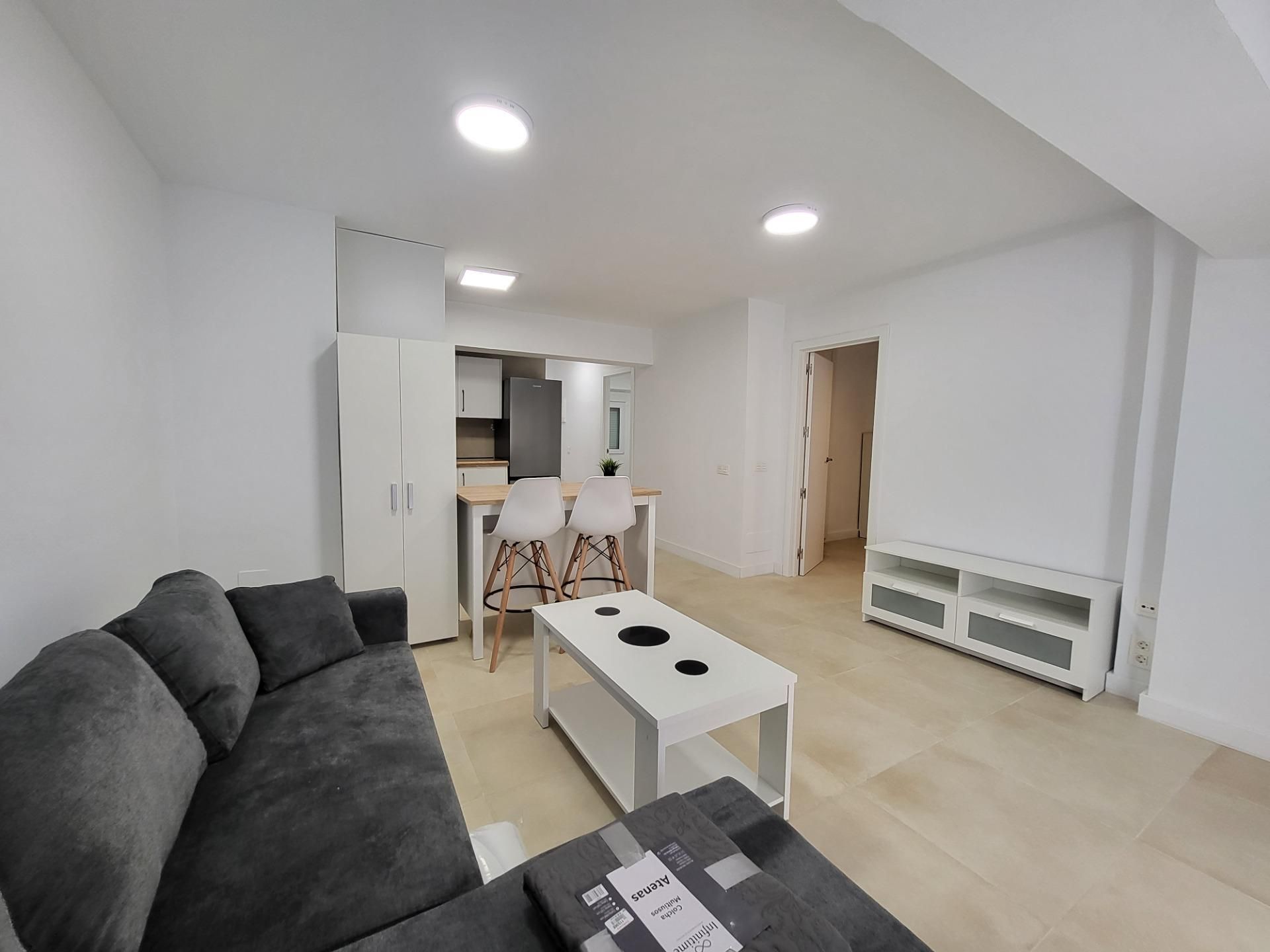 Sala de estar de Piso de alquiler en  Almería Capital