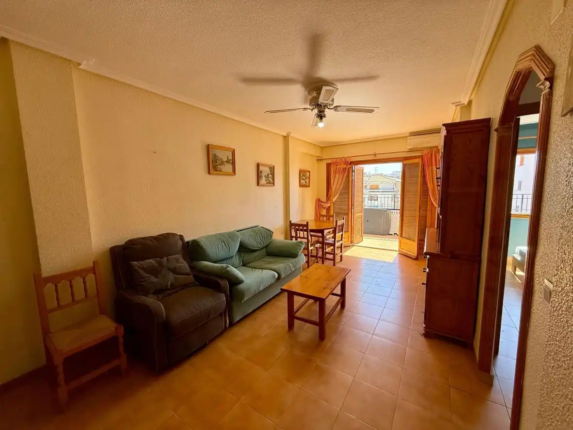 Sala de estar de Apartamento en venta en Santa Pola