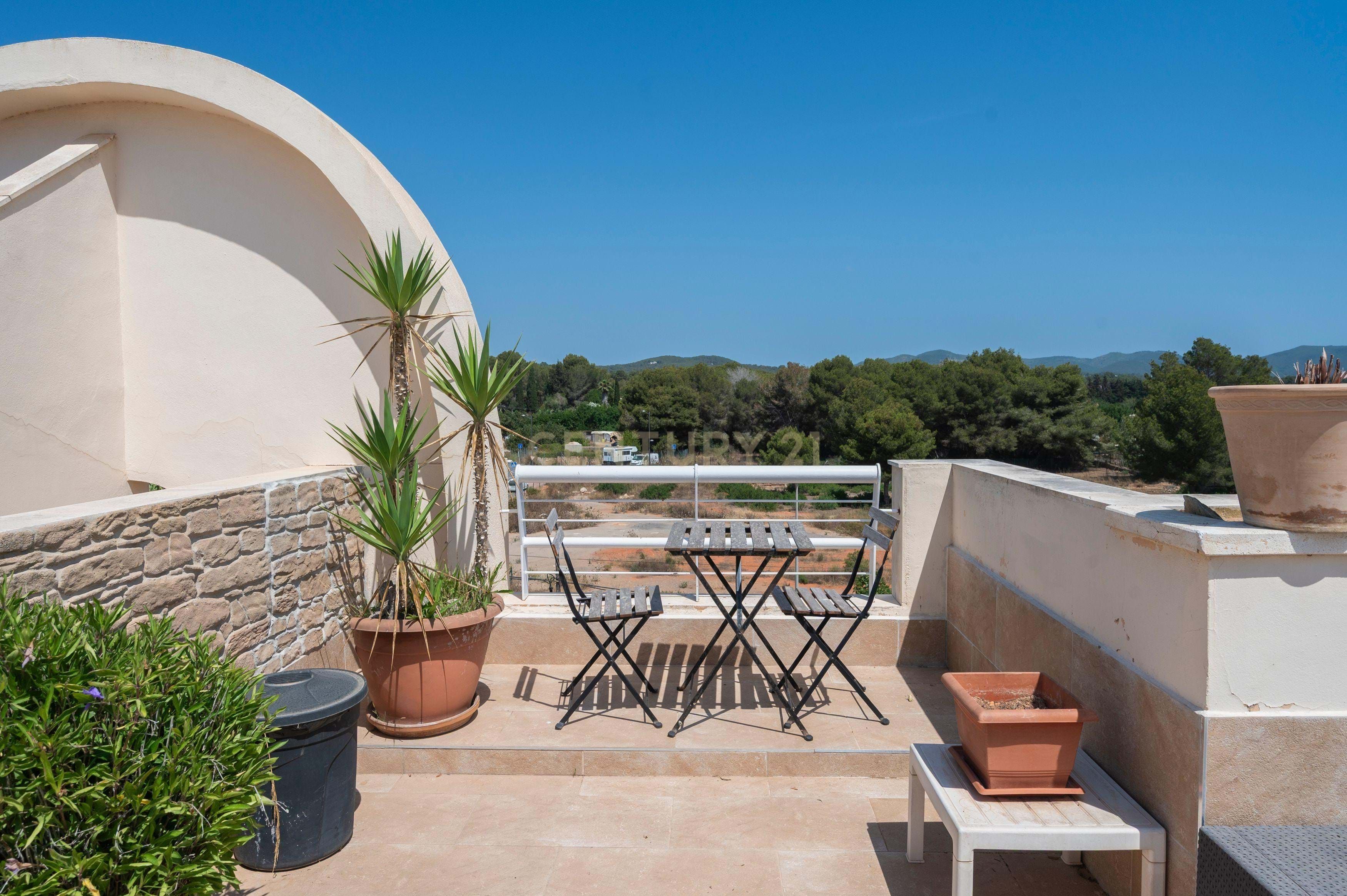Terrassa de Pis en venda en Santa Eulària des Riu amb Aire condicionat i Terrassa