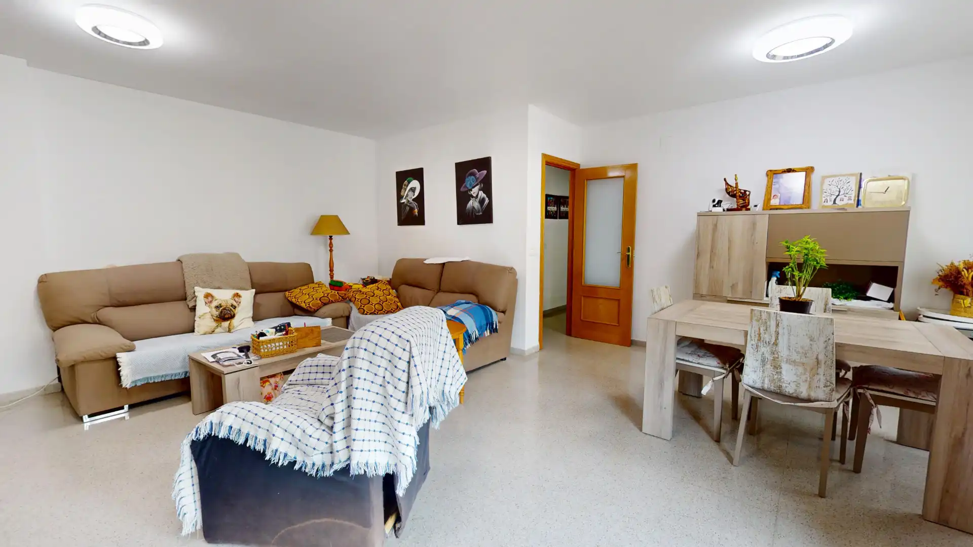 Sala de estar de Piso en venta en Sant Joan d'Alacant con Aire acondicionado, Calefacción y Trastero